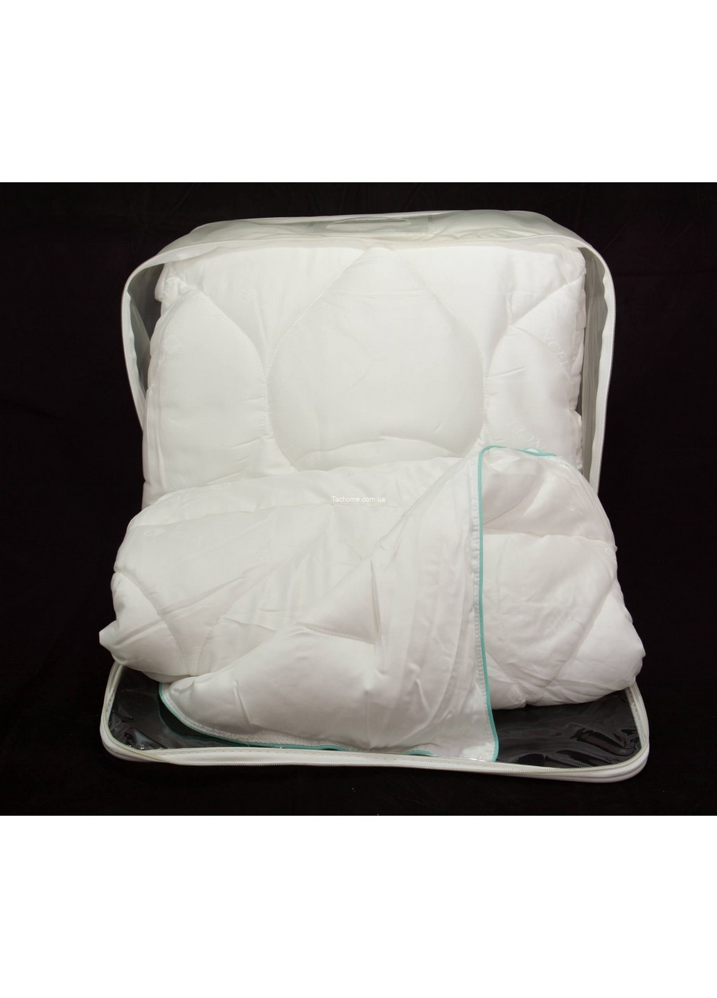 Одеяло микрогелевое Tencel полуторное 155x215 см Tac (259090642)