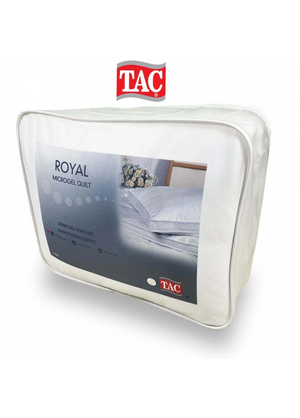 Ковдра мікрогелева Royal двоспальне 195x215 см Tac (259090676)