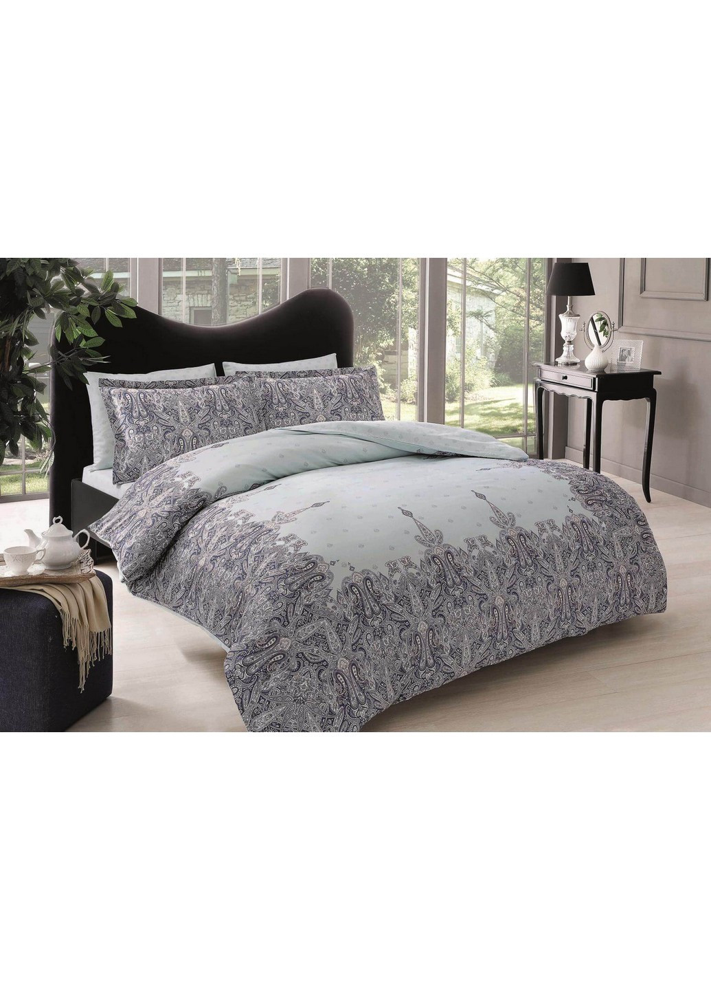 Комплект постельного белья Zafirah Евро Tac (259092680)