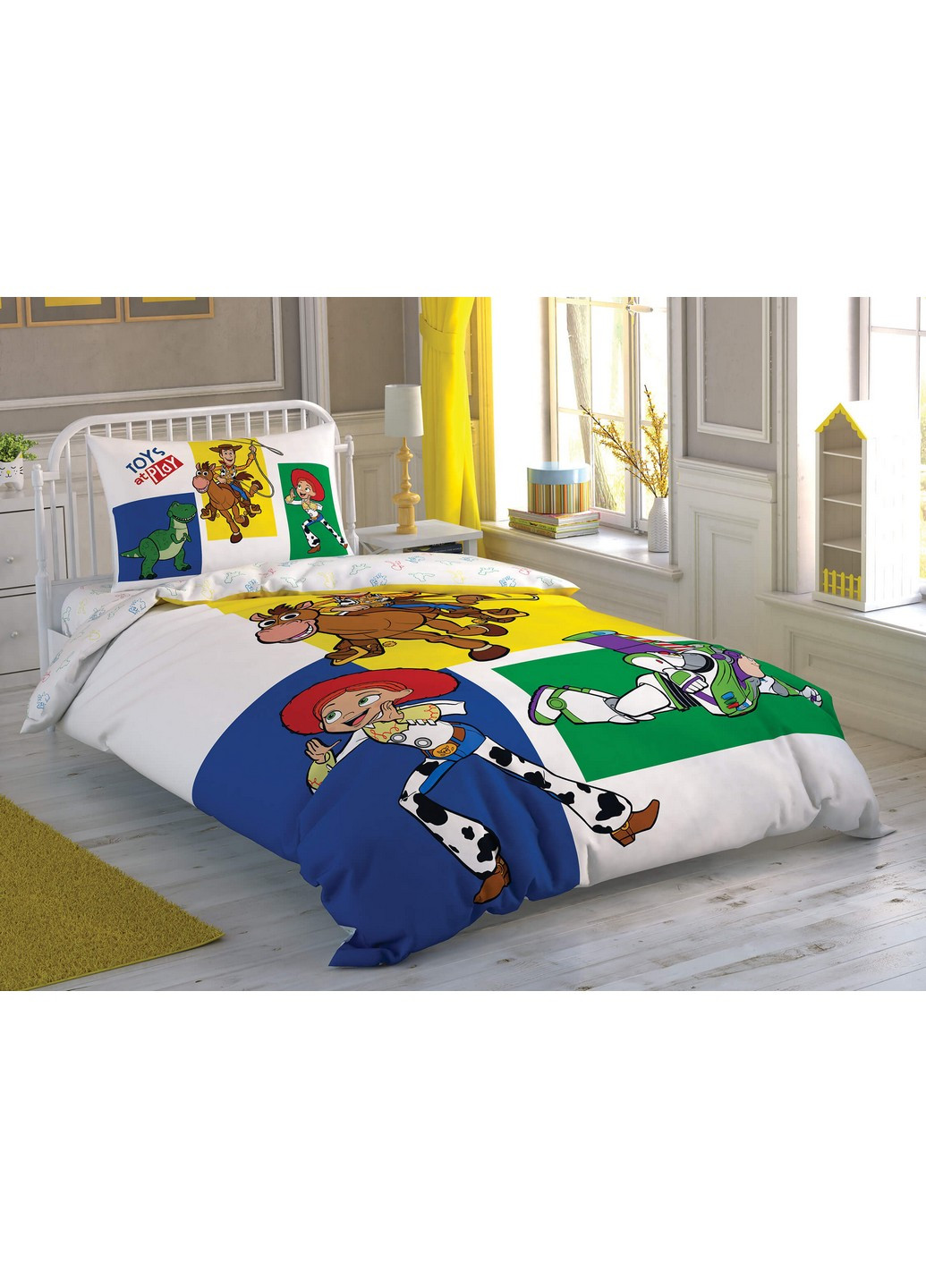 Комплект постільної білизни Disney Toy Story 4 Adventure Полуторні Tac (259092700)