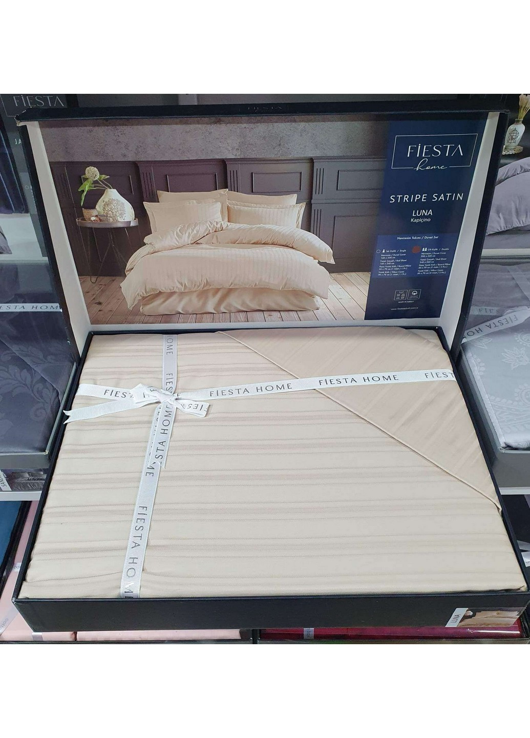 Комплект постельного белья Luna Capuccino Евро Fiesta (259092794)