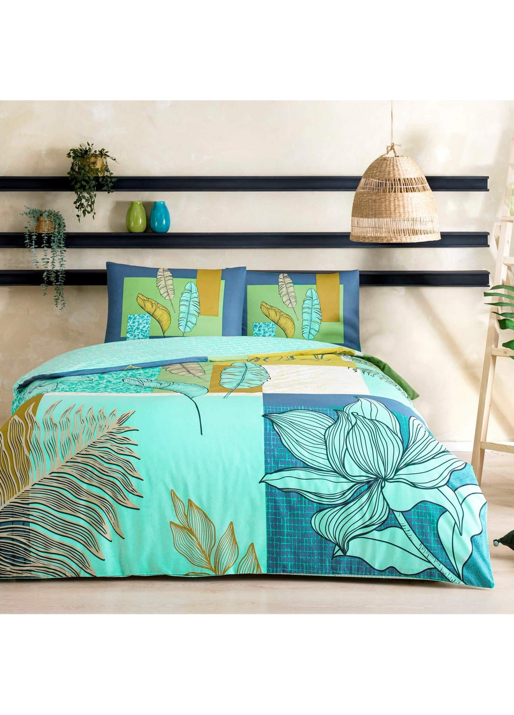 Комплект постельного белья Monstera Полуторные Tac (259090519)