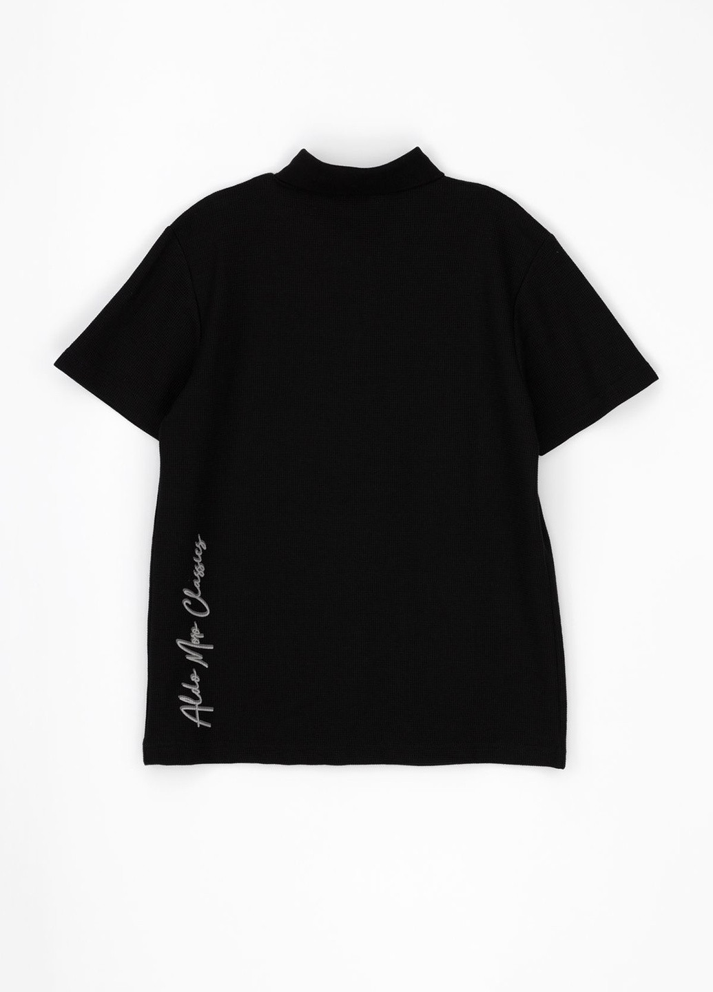 Черная футболка-поло для мужчин Zinzolin