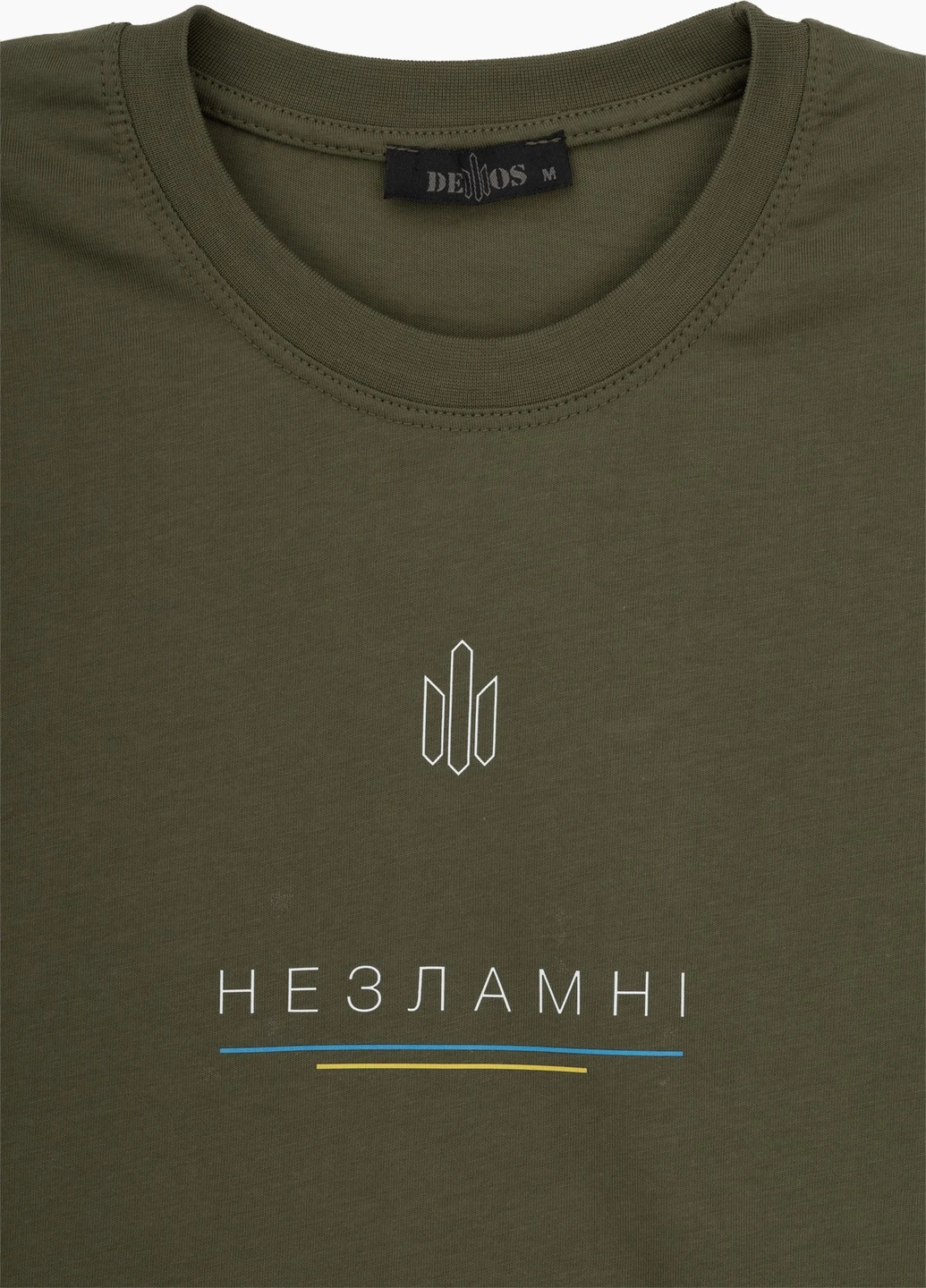 Хаки (оливковая) футболка Demos
