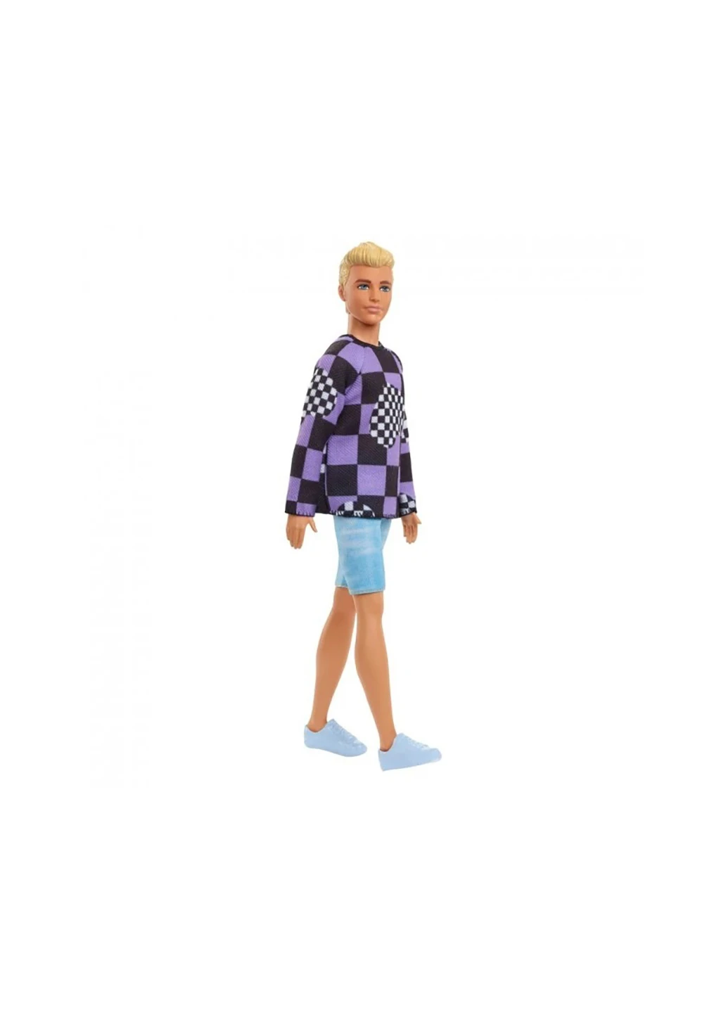 Кукла Кен "Модник" в свитере в клетку HBV25 Barbie (259109299)