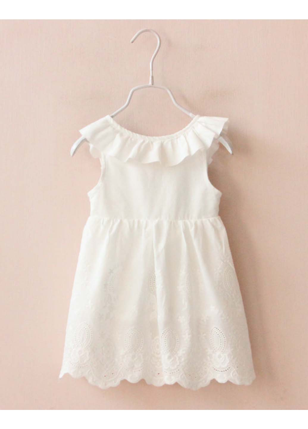 Біла сукня No Brand (259112573)