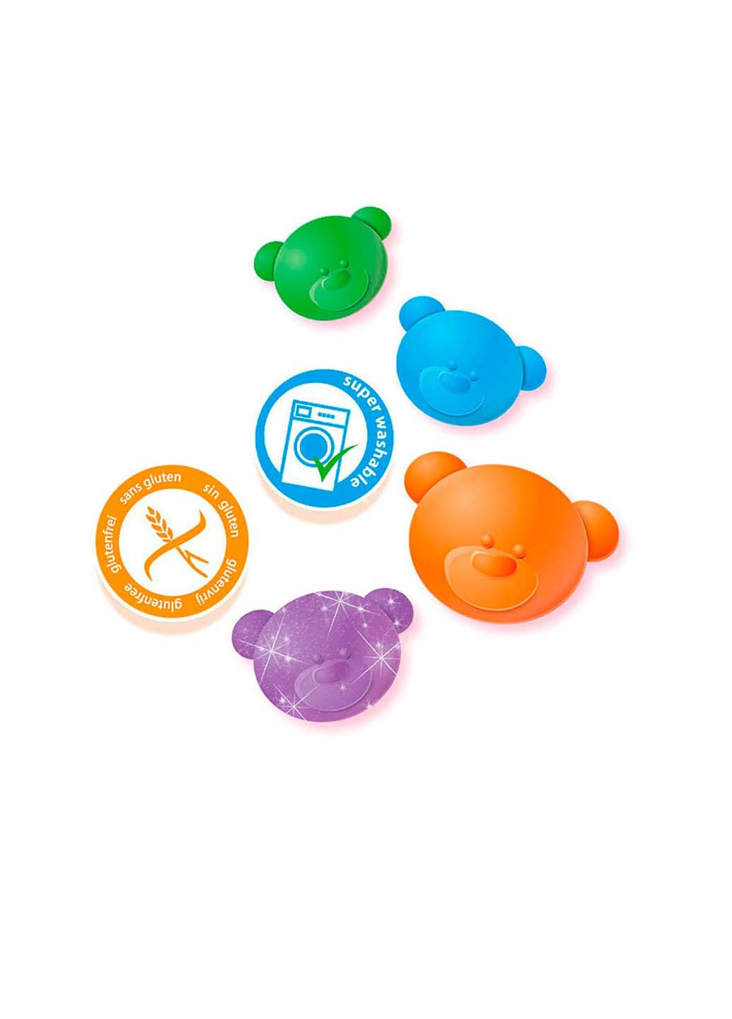 Маса для ліплення незасихаюча Яскраві моменти 4 кольори Ses Creative (259113491)