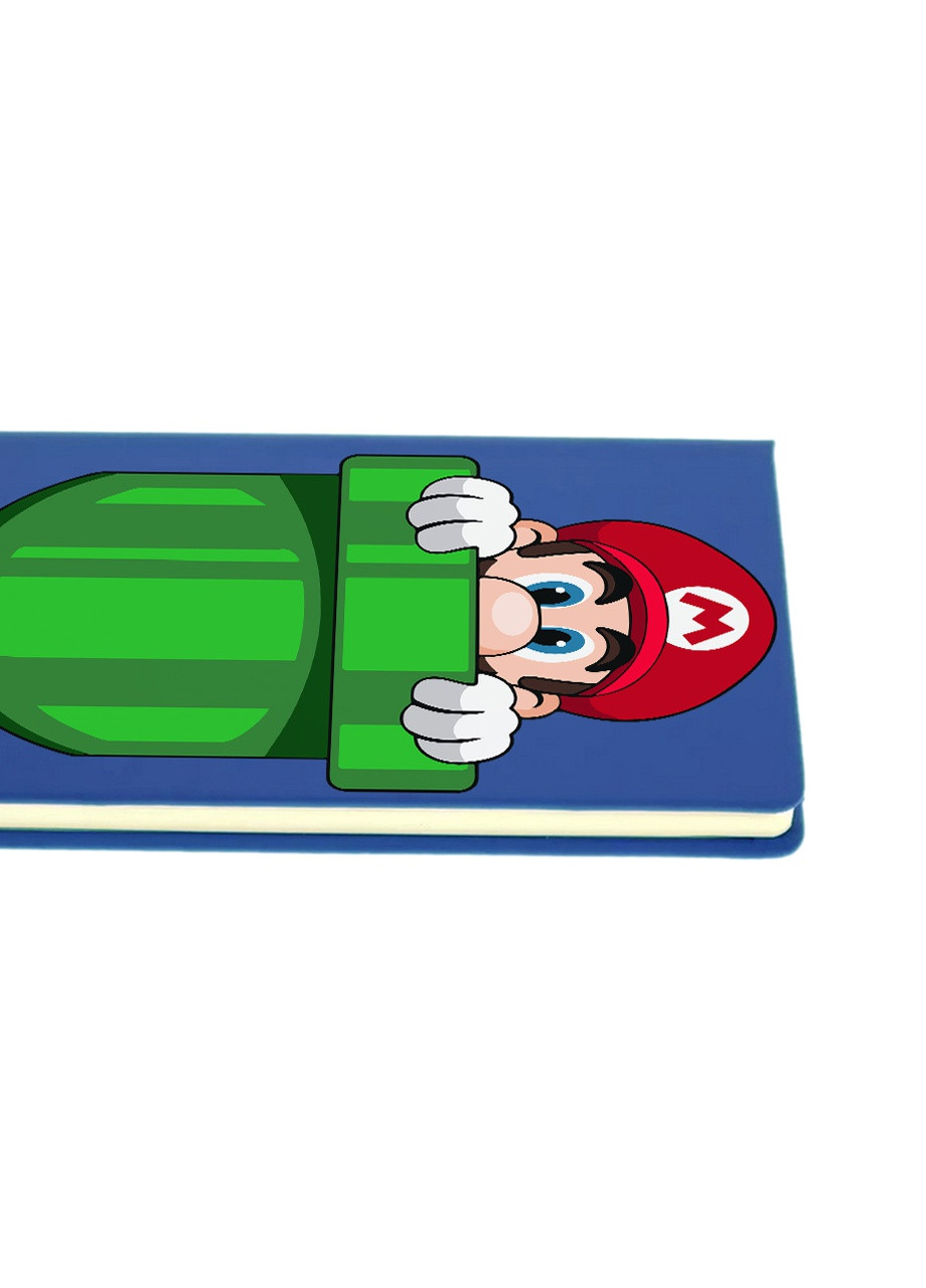 Блокнот А5 Марио в кармане Светло-голубой (92288-4022-SK) MobiPrint (259113651)