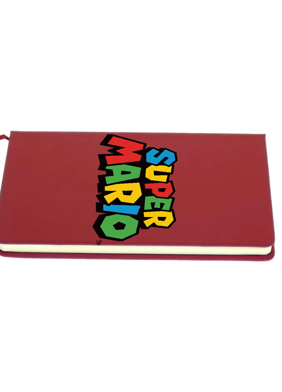 Блокнот А5 Супер Маріо Червоний (92288-4008-RD) MobiPrint (259113655)