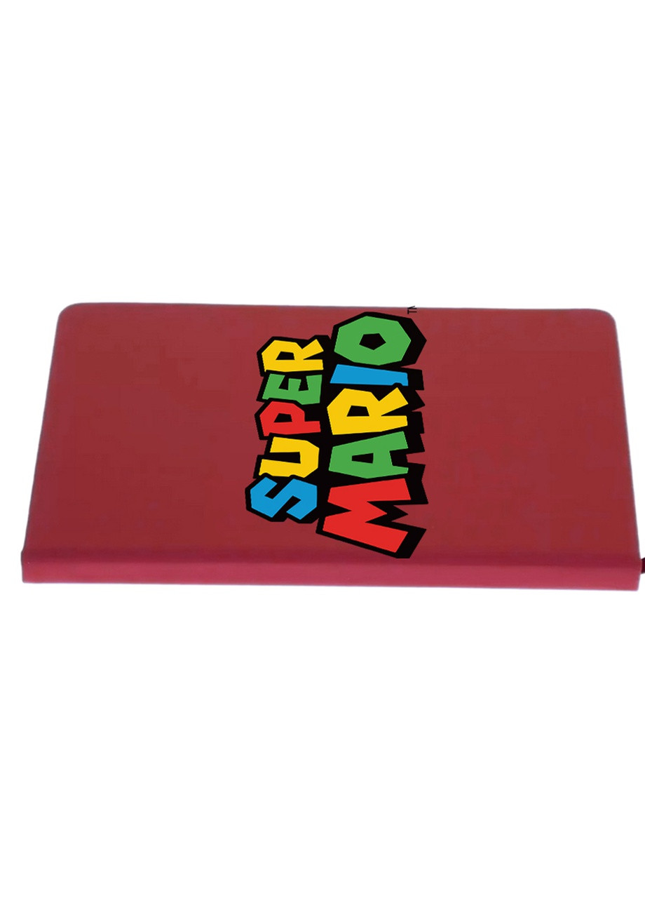 Блокнот А5 Супер Марио Красный (92288-4008-RD) MobiPrint (259113655)