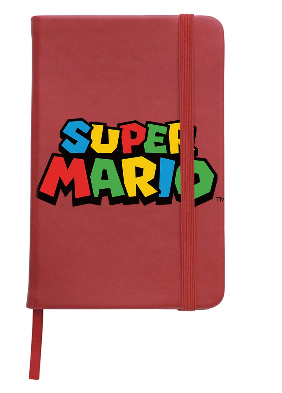 Блокнот А5 Супер Маріо Червоний (92288-4008-RD) MobiPrint (259113655)
