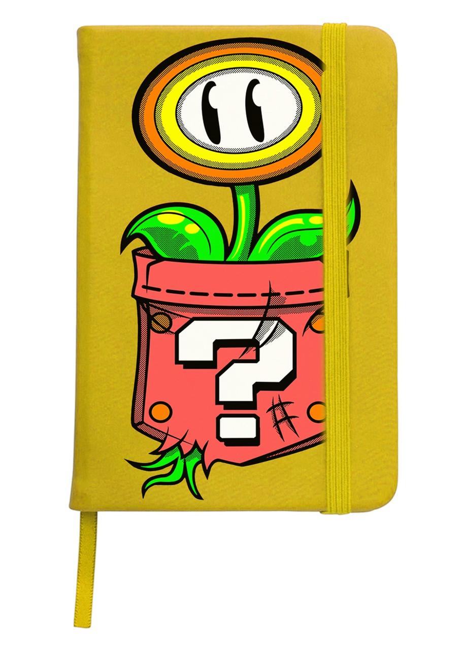 Блокнот А5 Квіточка, Маріо Жовтий (92288-4021-SY) MobiPrint (259113687)