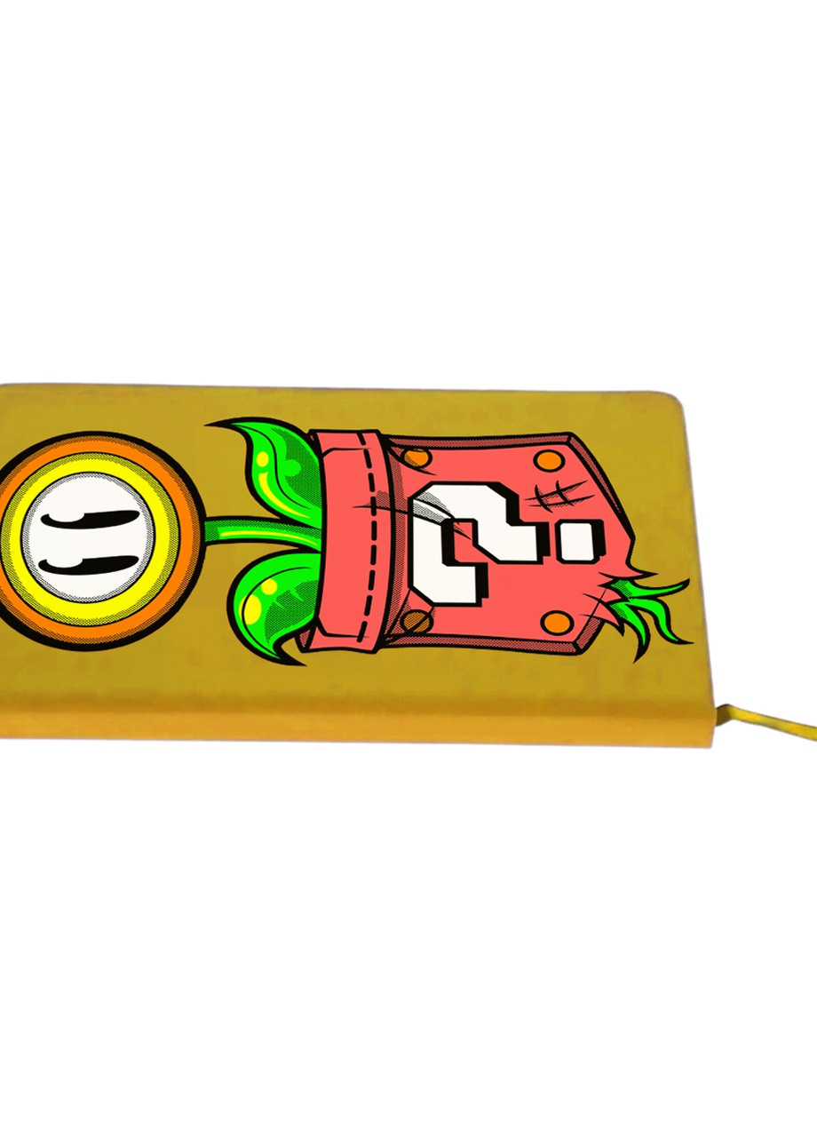 Блокнот А5 Квіточка, Маріо Жовтий (92288-4021-SY) MobiPrint (259113687)