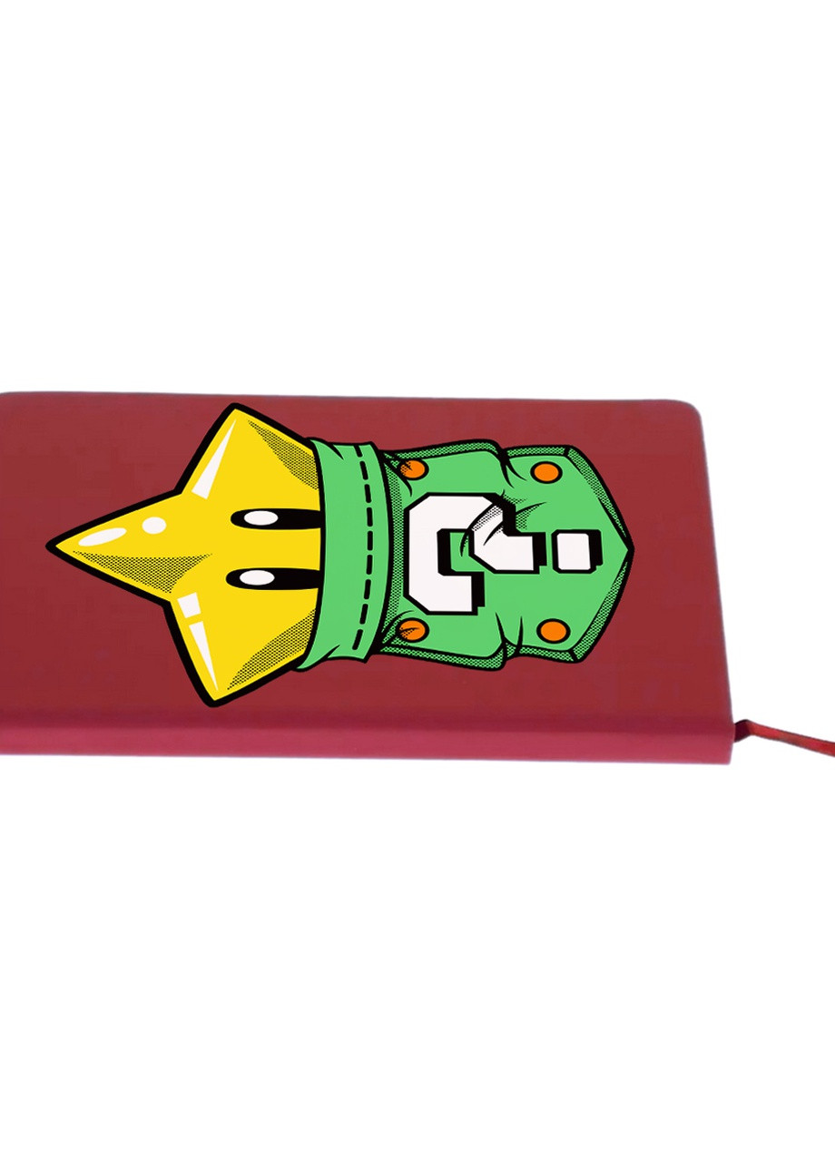 Блокнот А5 Зірочка, Маріо Червоний (92288-4020-RD) MobiPrint (259113672)