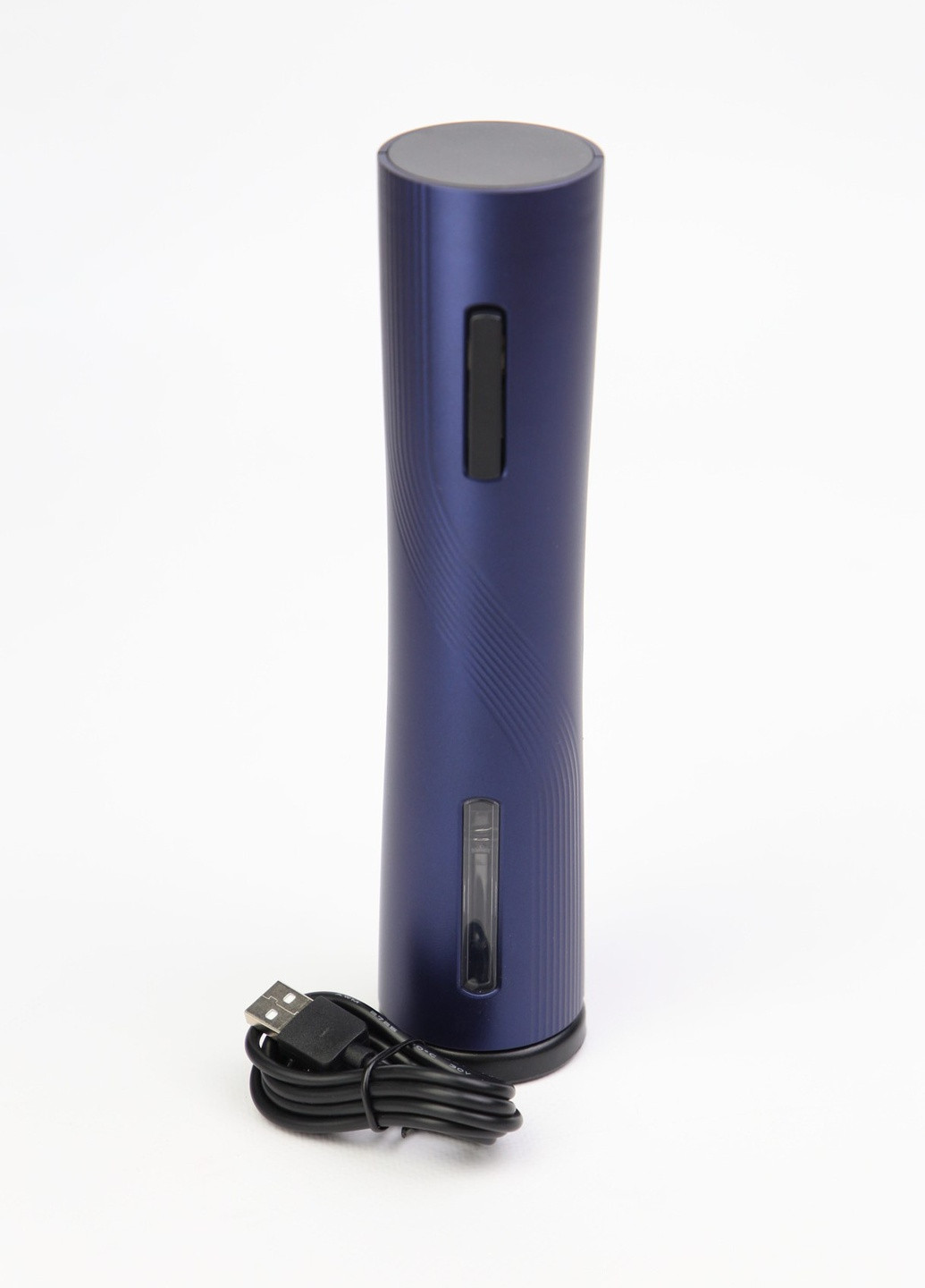 Штопор електричний для вина акумуляторний, з різаком для фольги Синій No Brand (259131640)
