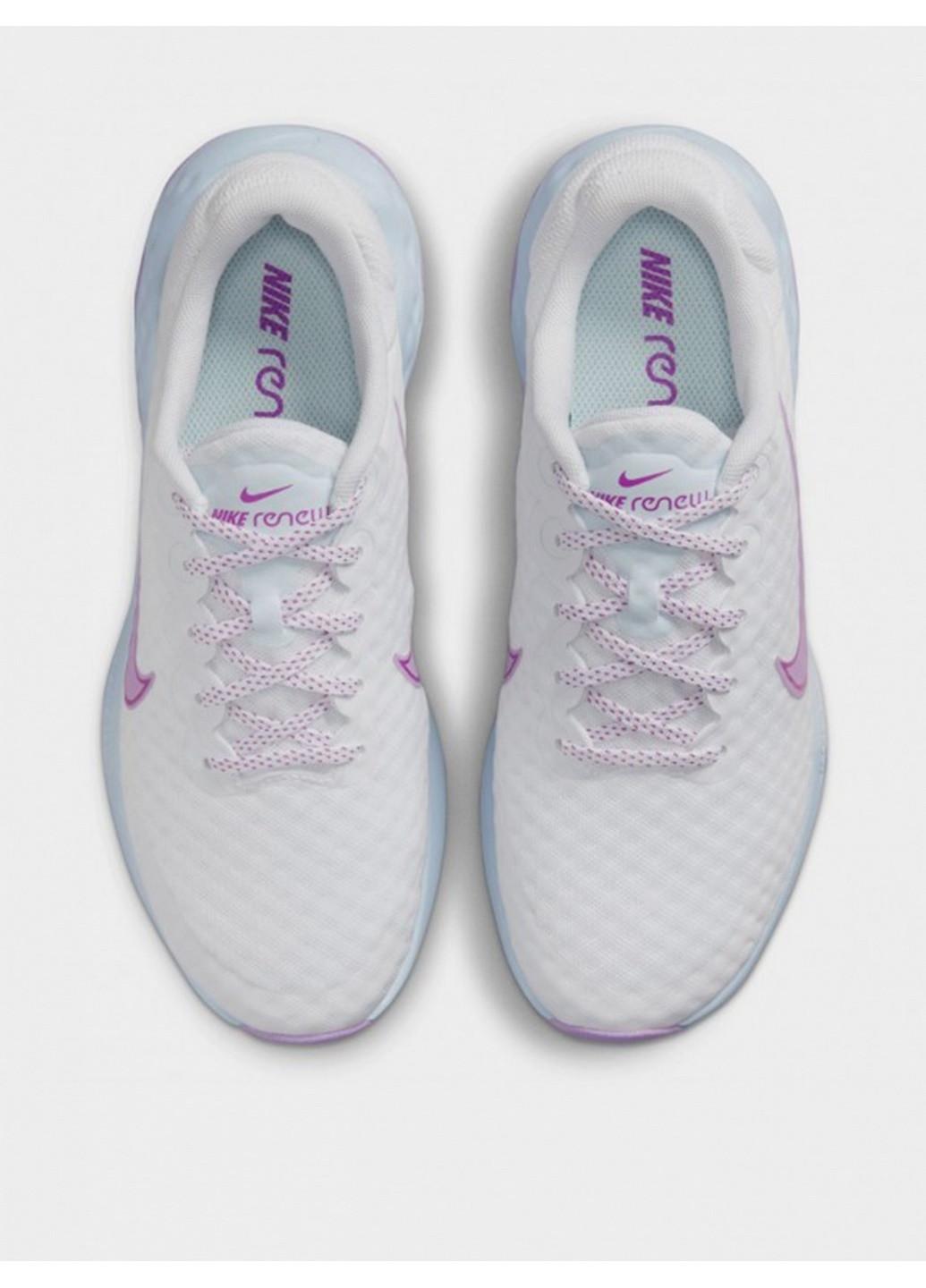 Фиолетовые демисезонные женские беговые кроссовки renew ride 3 dc8184-102 Nike
