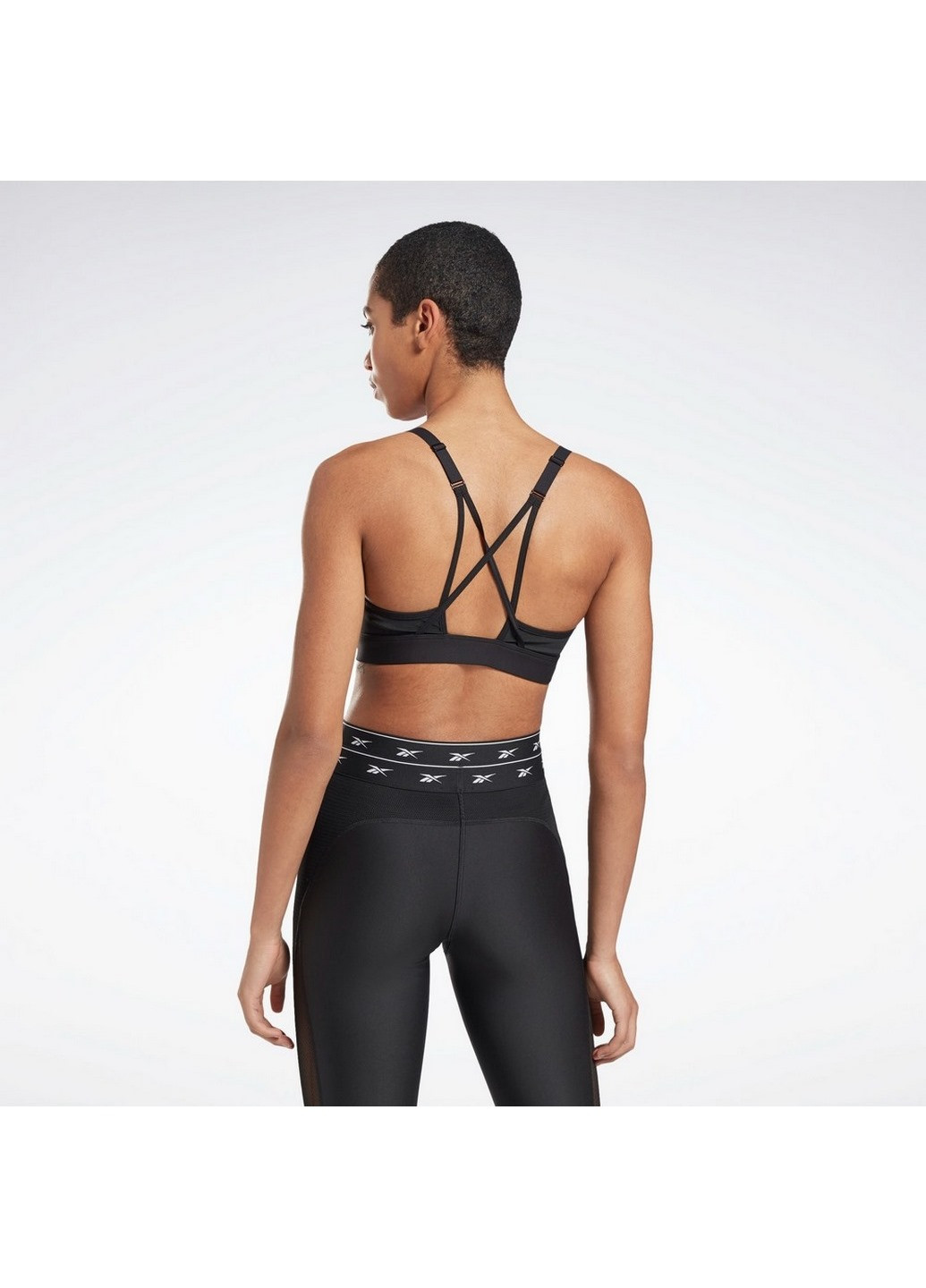 Жіночий спортивний топ S Lux Strappy Bra GI8321 Reebok (258662150)