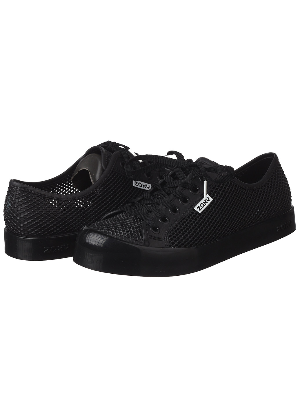 Черные демисезонные женские кроссовки 18284-90081 Zaxy