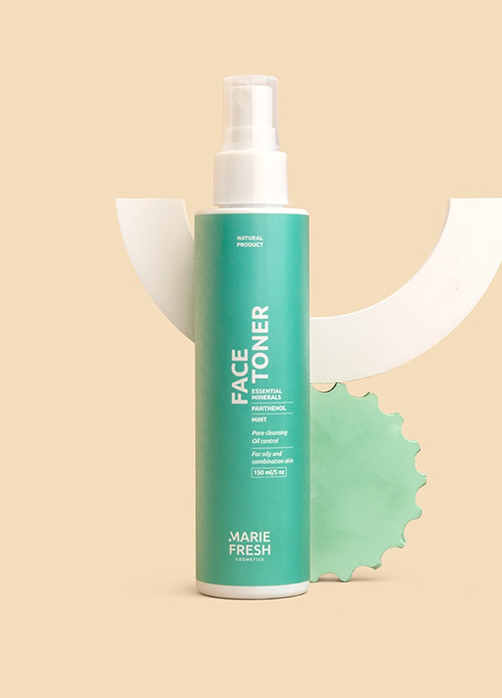 Тонік з ферментованими мінералами для жирної та комбінованої шкіри 150 мл Marie Fresh (259139349)
