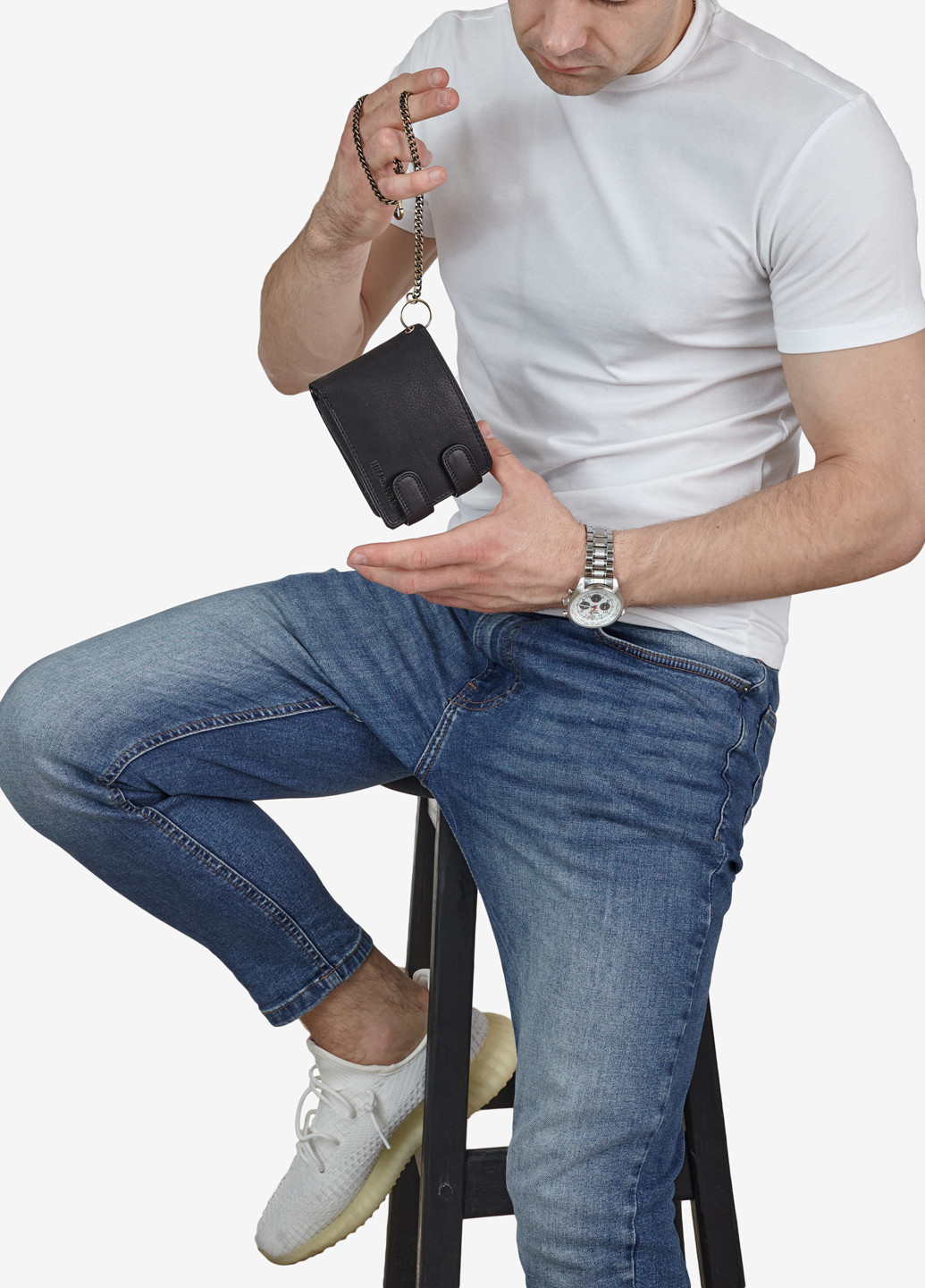 Портмоне чоловіче класичне шкіряне HILL BURRY (259161779)