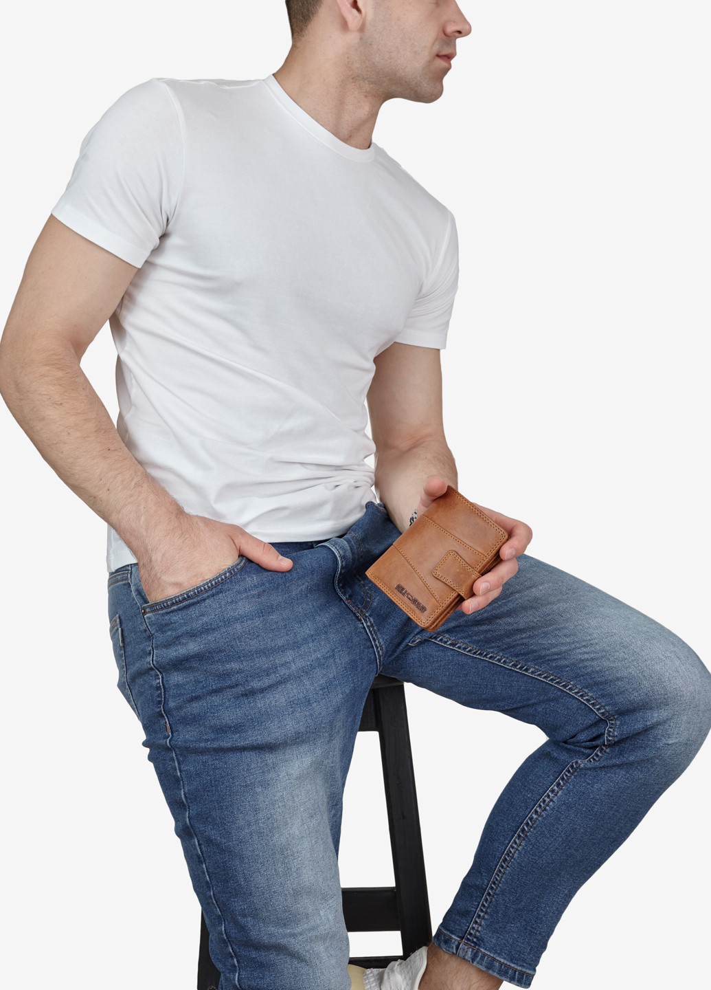 Портмоне чоловіче класичне шкіряне HILL BURRY (259161762)