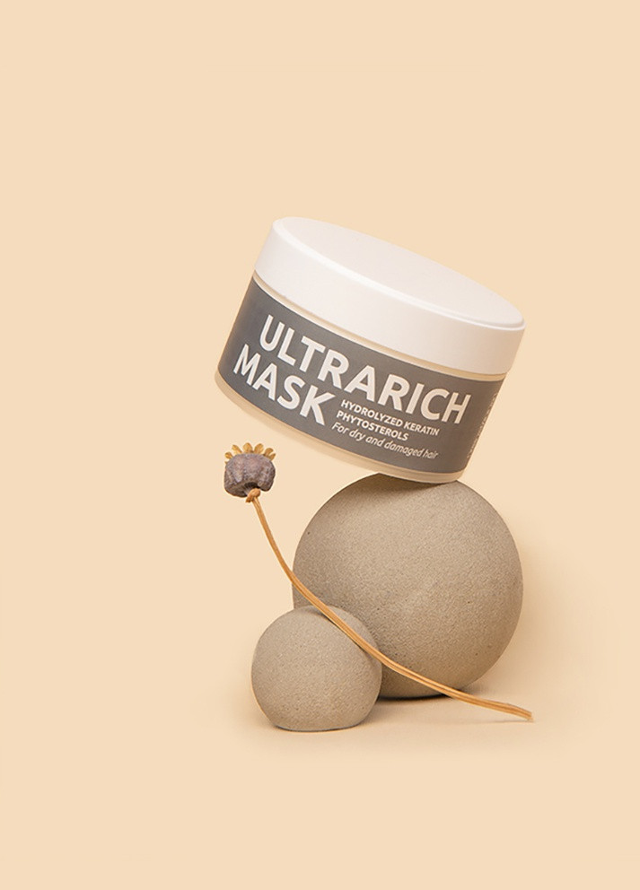Відновлювальна маска ULTRARICH для сухого та пошкодженого волосся, 200 мл Marie Fresh (259139351)
