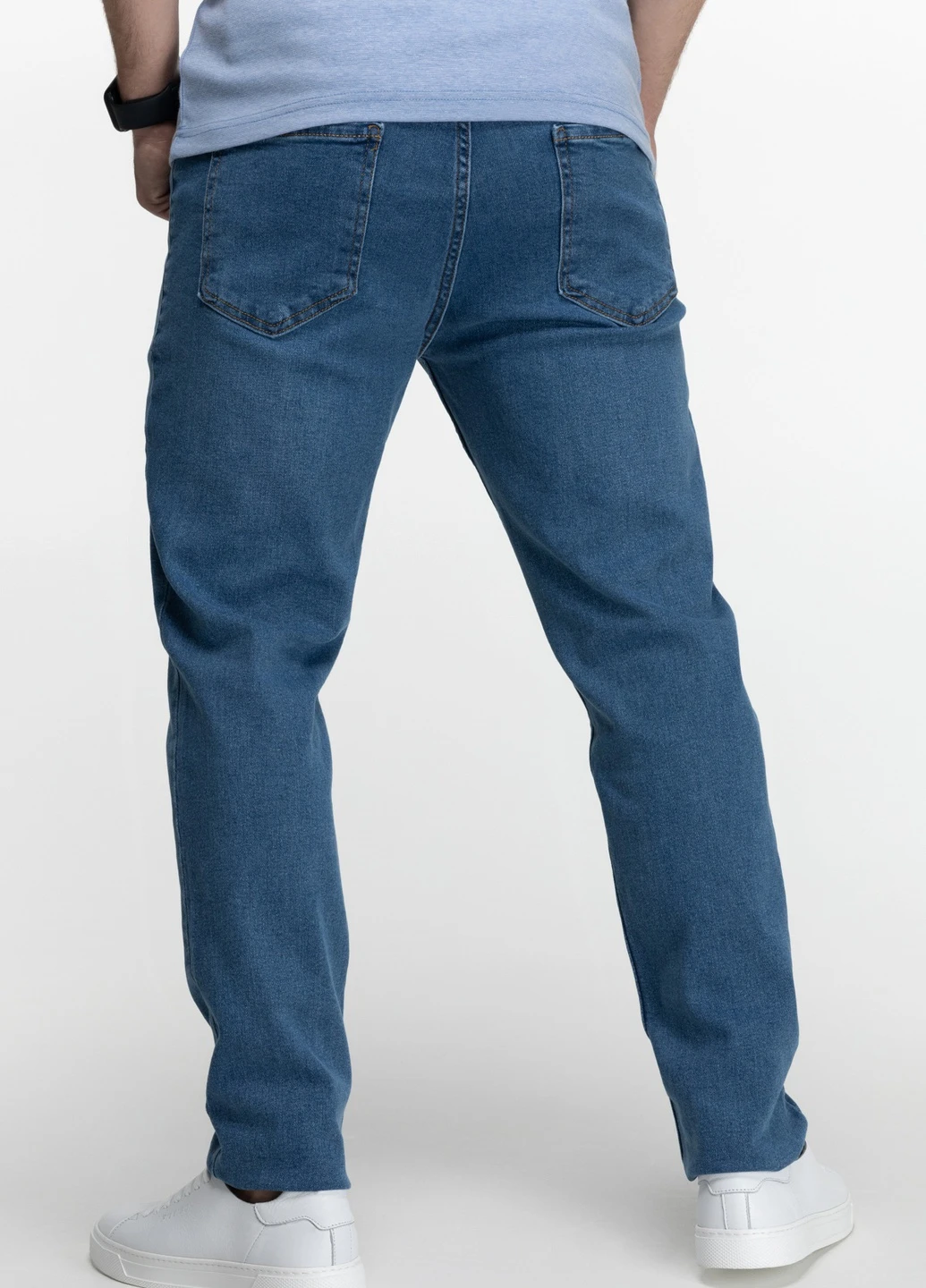 Синие демисезонные джинсы regular fit Figo