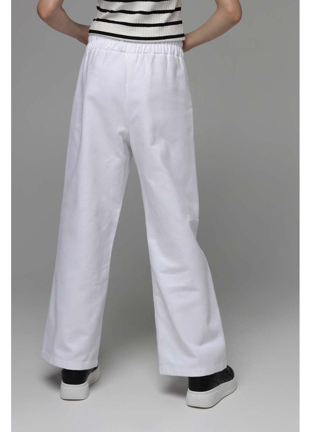 Белые повседневный летние брюки DMB