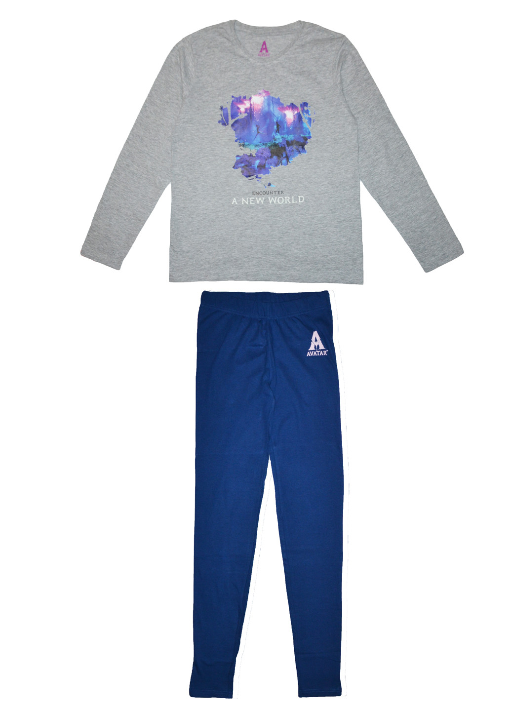 Комбинированная всесезон пижама реглан + брюки Kaufland