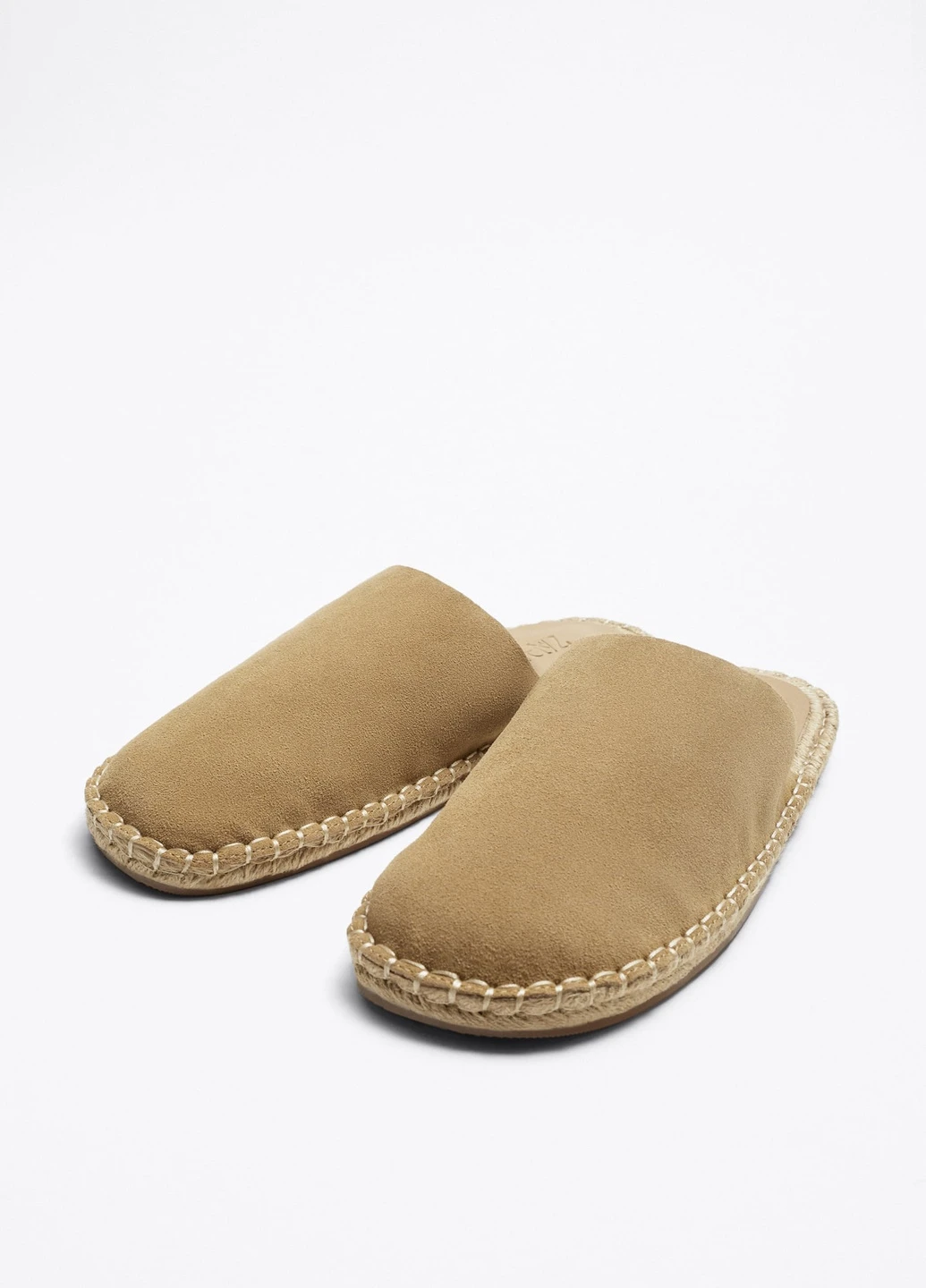 бежеві еспадрільї Zara однотонний (259160590)