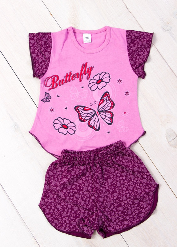 Фиолетовая всесезон комплект спальний для дівчаток фіолетовий носи своє (9668-002-33-v67) Носи своє