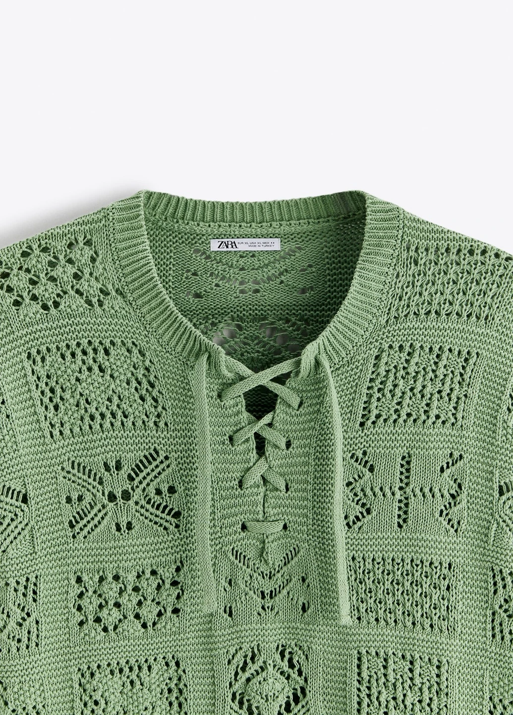 Зелений демісезонний светр Zara