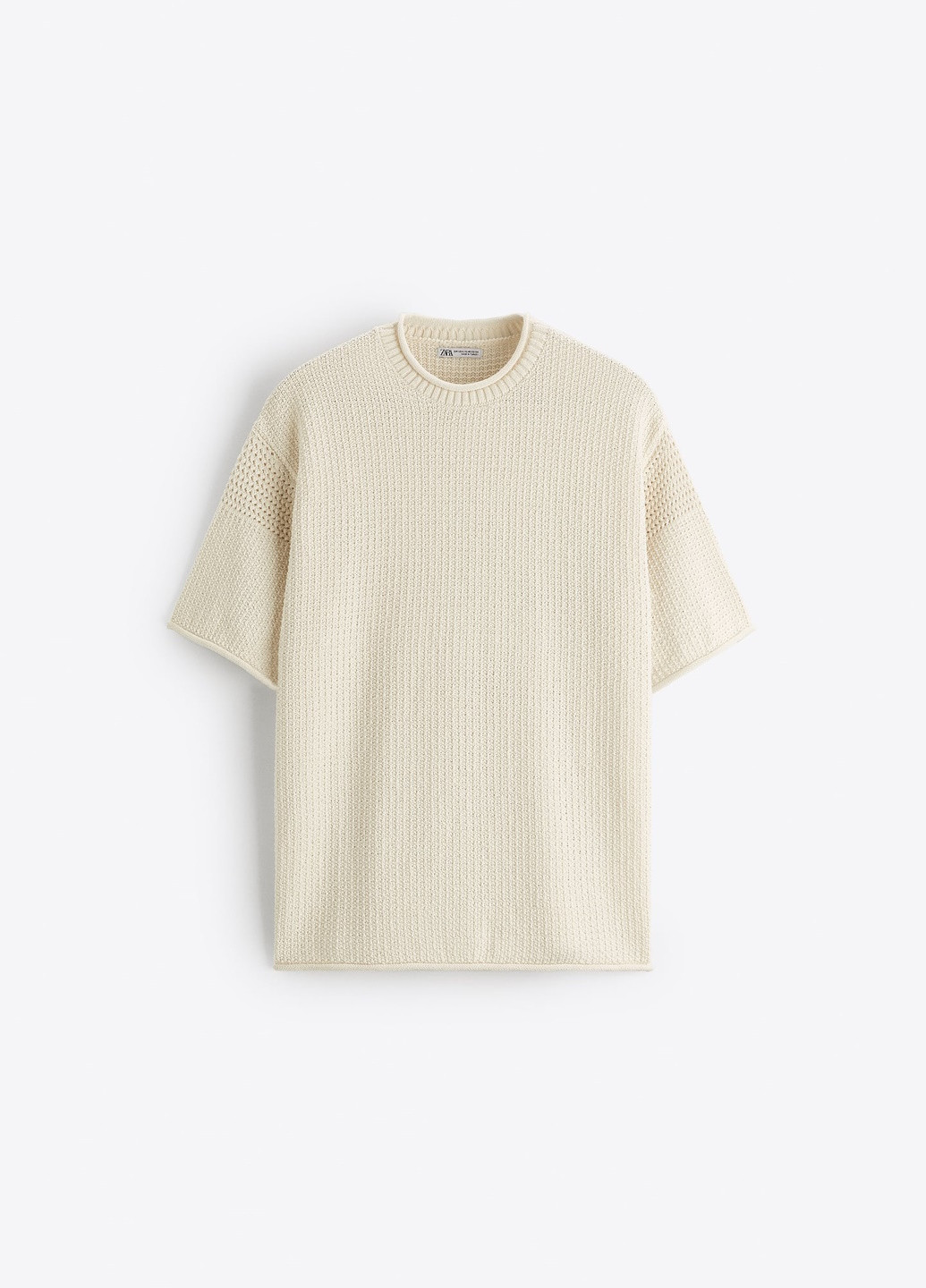 Молочна футболка Zara