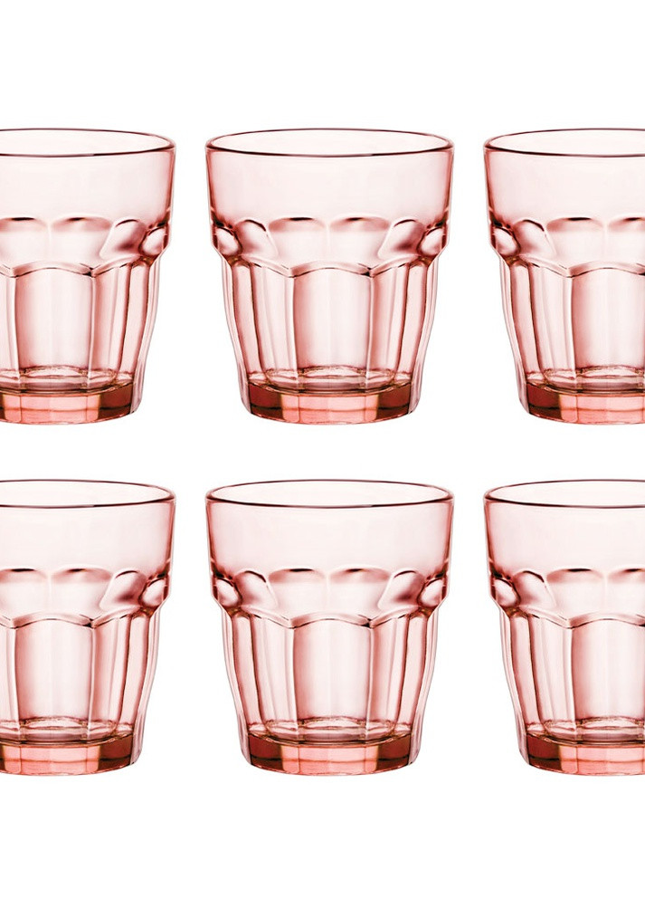 Стакан 270 мл, 6 шт. Rock Bar Peach Bormioli Rocco (259161819)