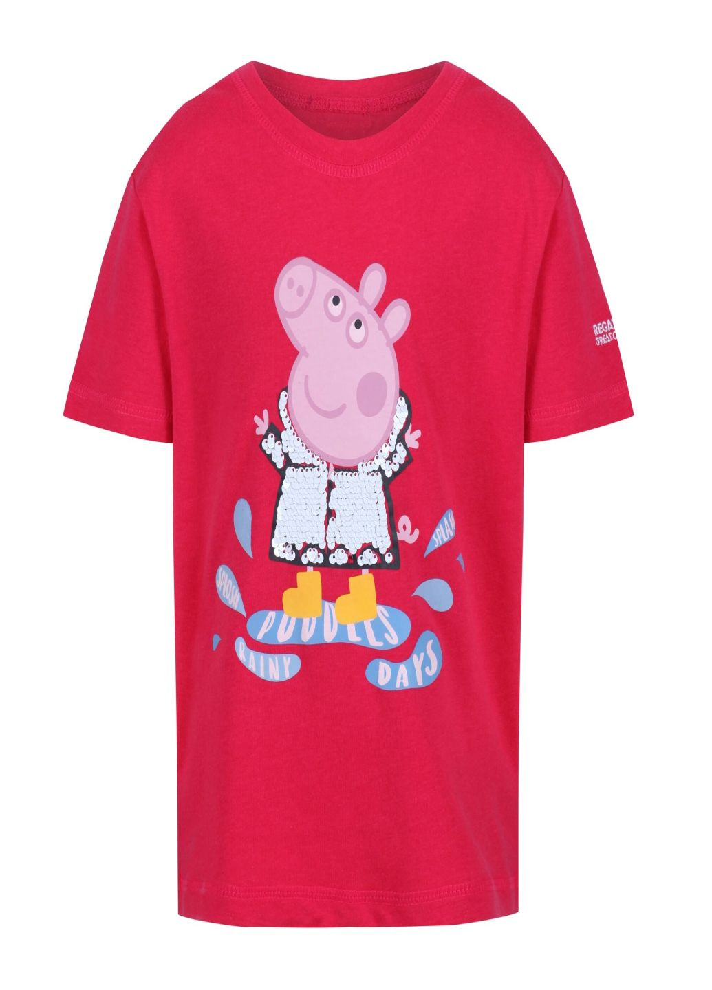 Розовая летняя футболка Regatta