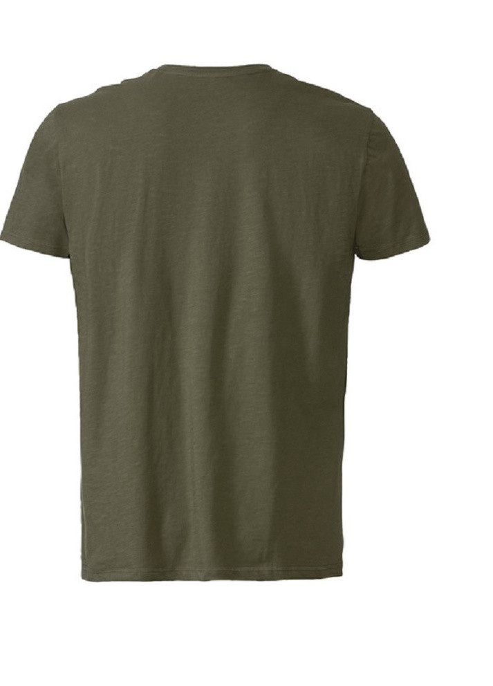 Хаки (оливковая) мужская футболка Livergy