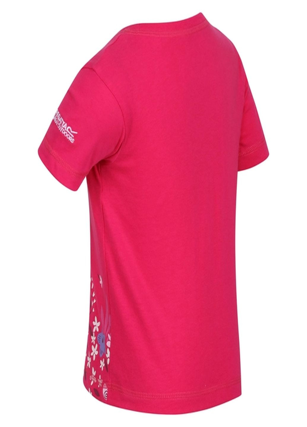 Розовая летняя футболка Regatta