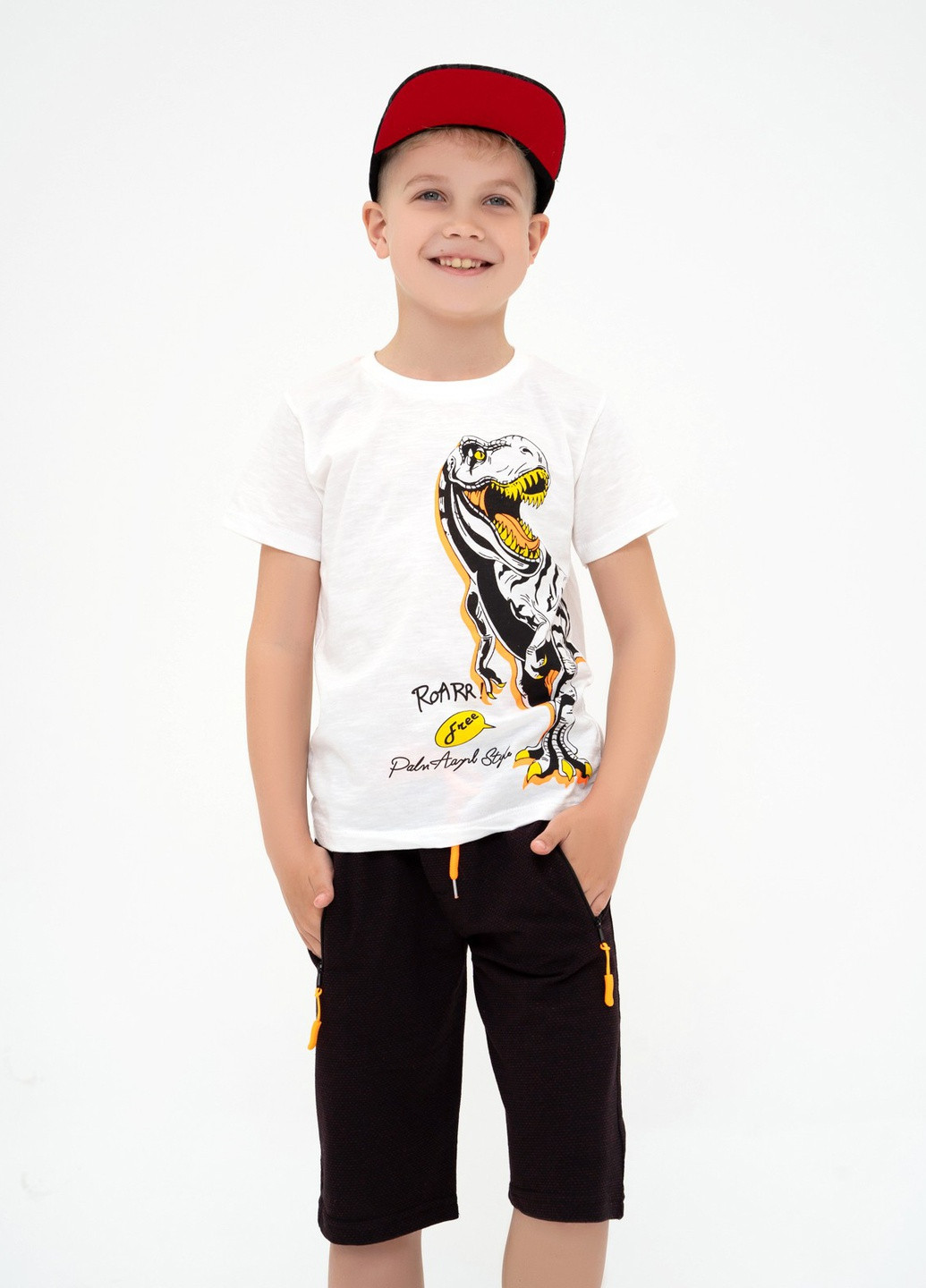 Молочная летняя футболка детская ISSA PLUS Футболка-GCD1-05