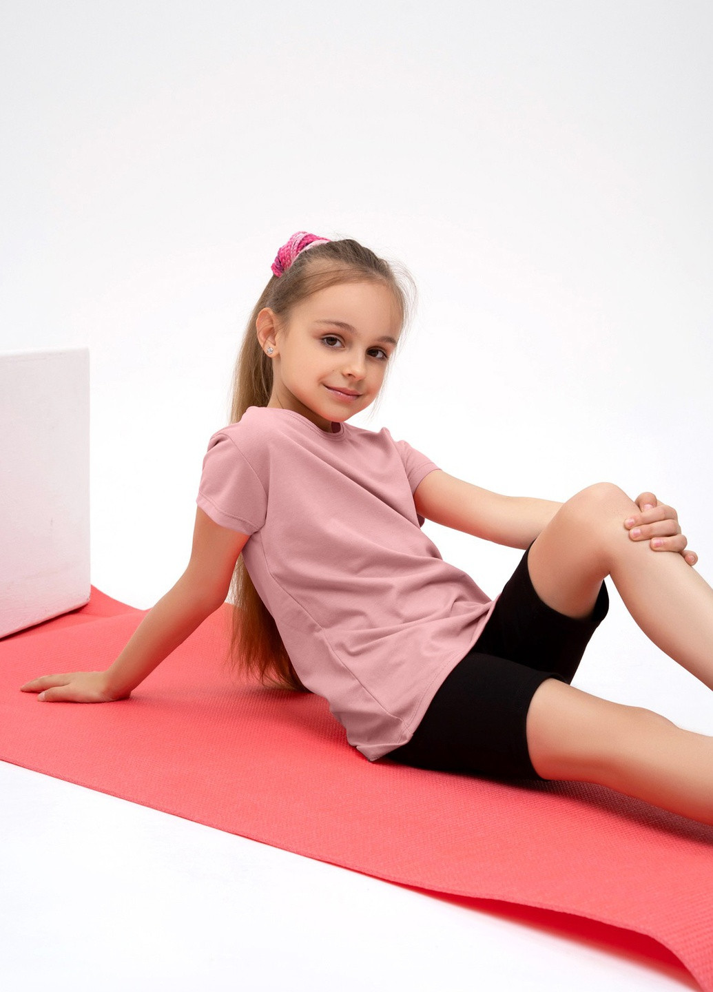 Темно-розовая летняя футболка детская ISSA PLUS Футболка-CD1-41