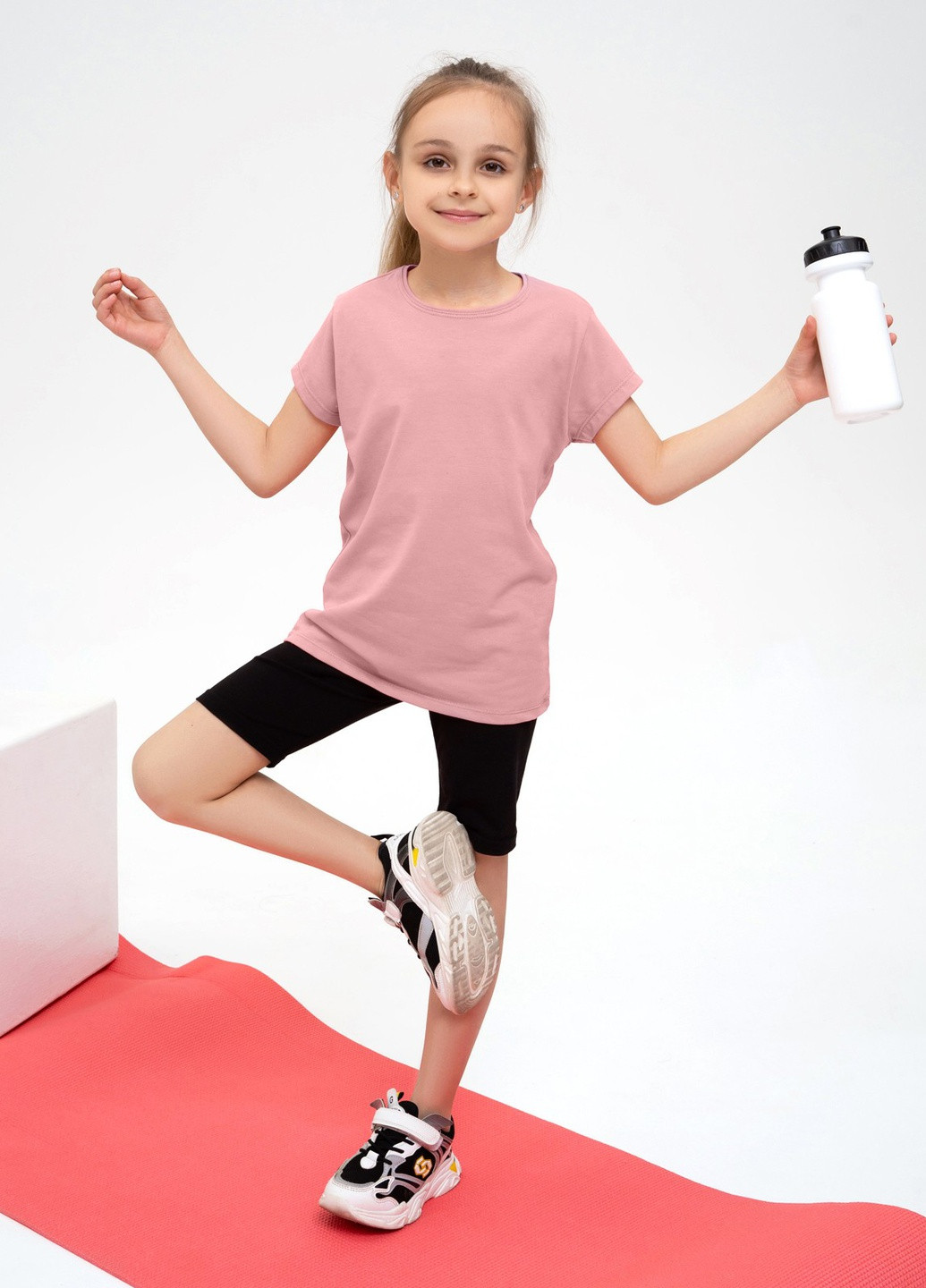 Темно-розовая летняя футболка детская ISSA PLUS Футболка-CD1-41