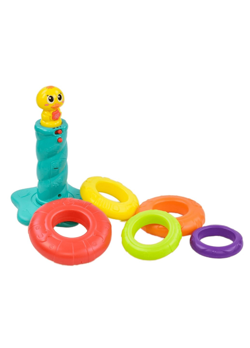 Ігровий набір "Піраміда музична" 14х14х23 см Hola (259207688)