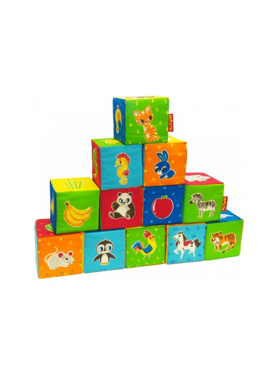 Детский набор кубиков 34х10,5х26 см Macik (259207640)