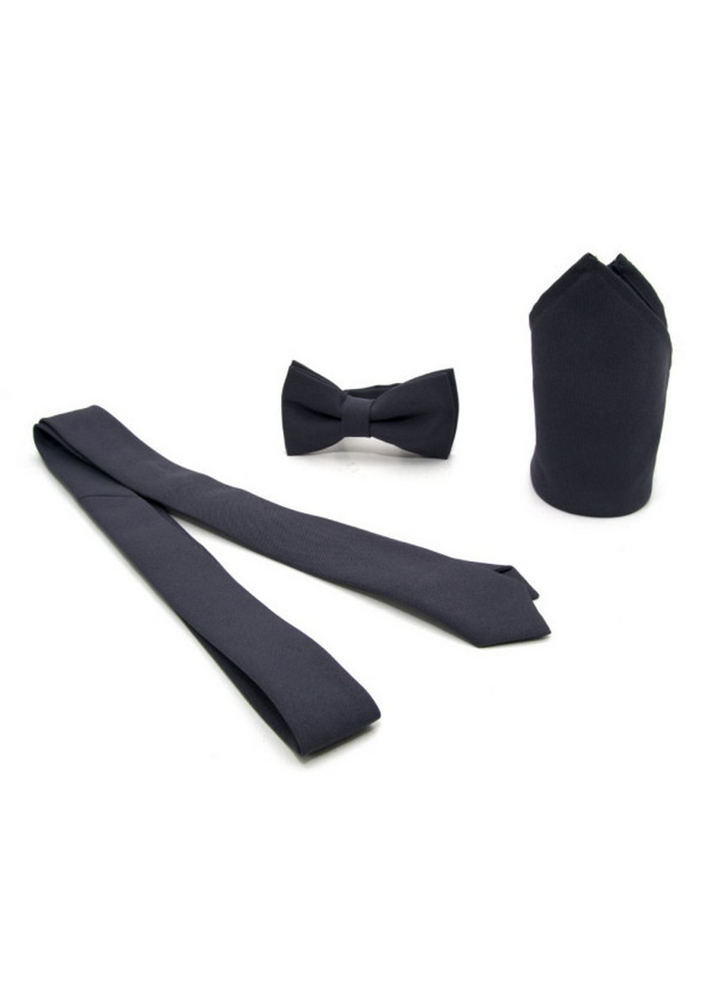 Набор 3 в 1 галстук, бабочка, платок 6х12 см GOFIN (259206207)