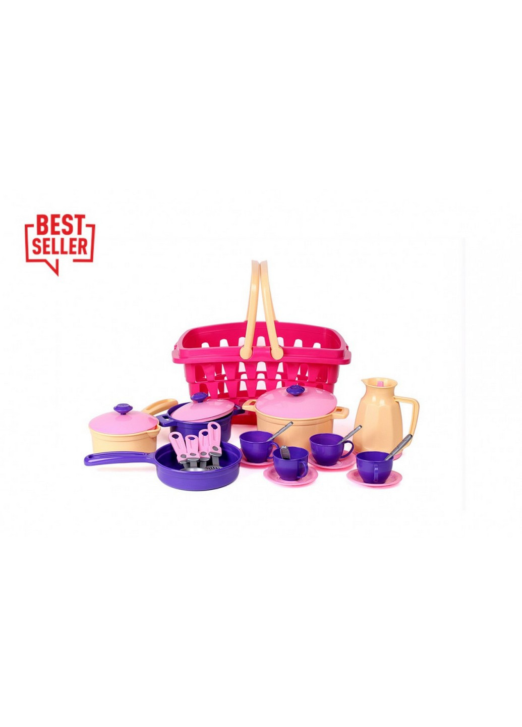 Детский игровой набор посуды 26 предметов ТехноК (259213013)