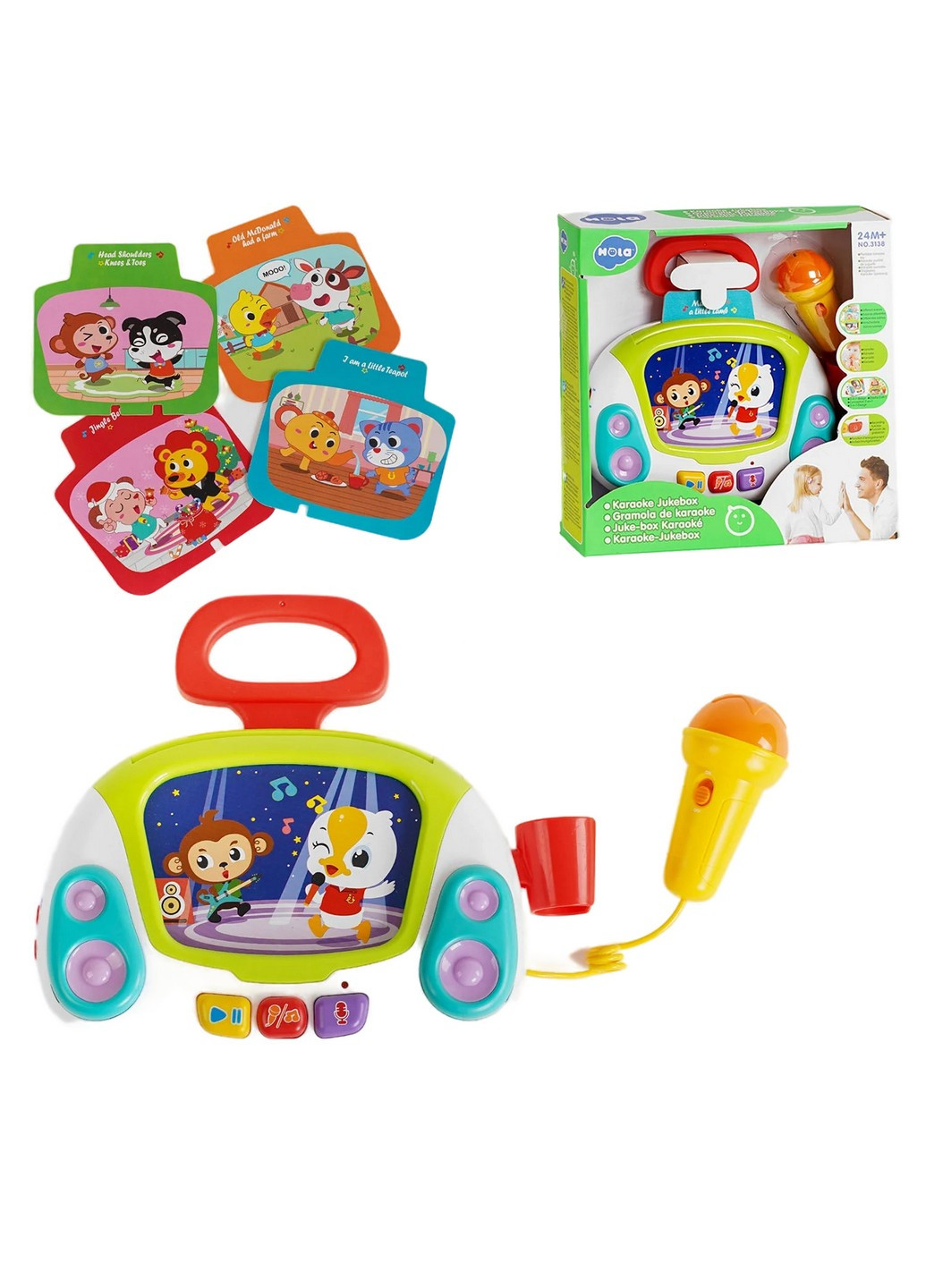 Ігровий набір "Караоке" 28х8х28 см Hola (259213129)