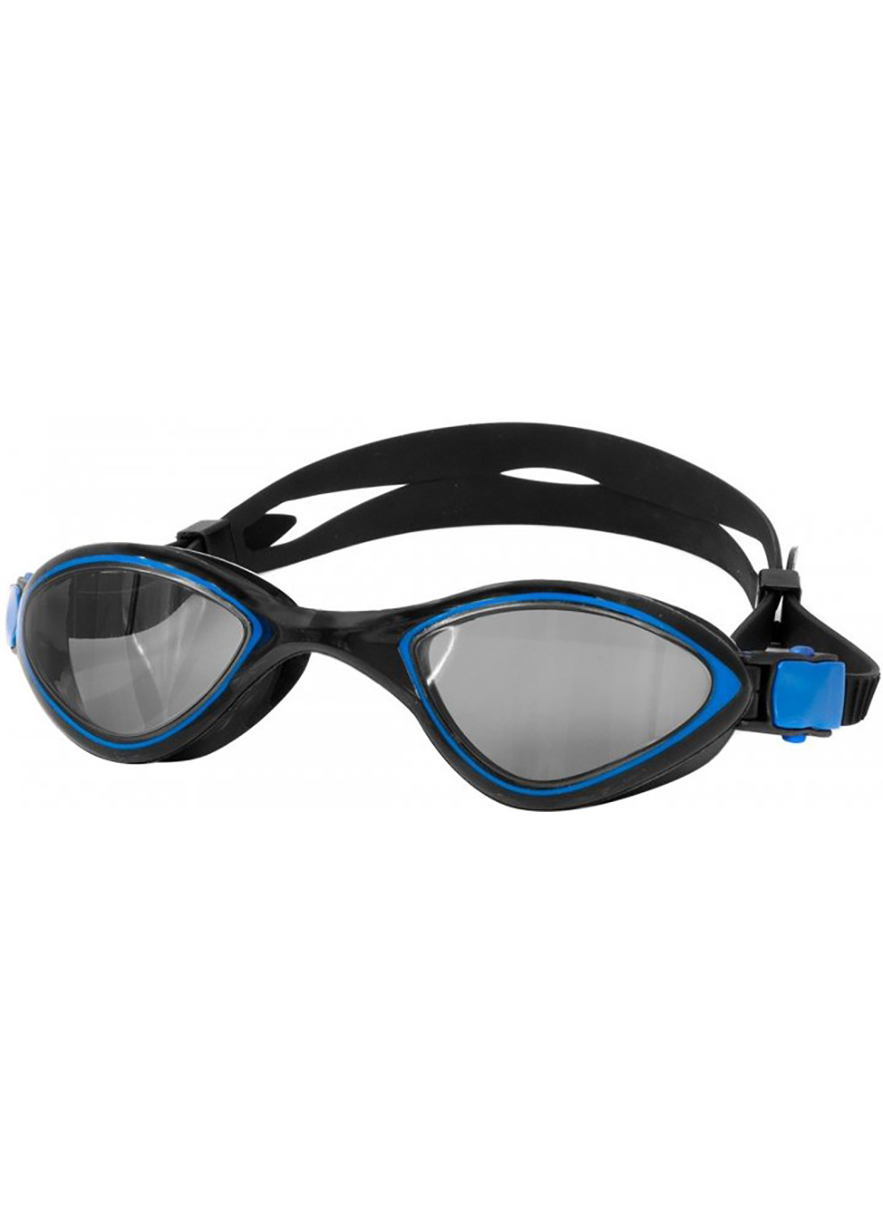Окуляри для плавання Aquaspeed FLEX 6661 Чорно-сині Aqua Speed (259215186)