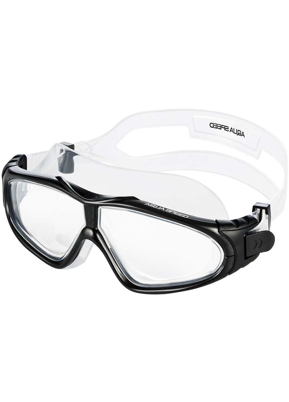 Очки-маска для плавания SIROCCO 3117 Черные Aqua Speed (259215225)