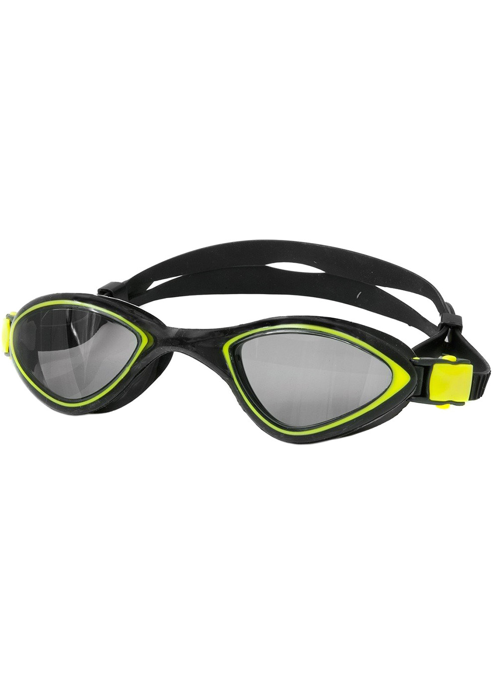 Очки для плавания Aquaspeed FLEX 6662 Черно-желтые Aqua Speed (259215260)