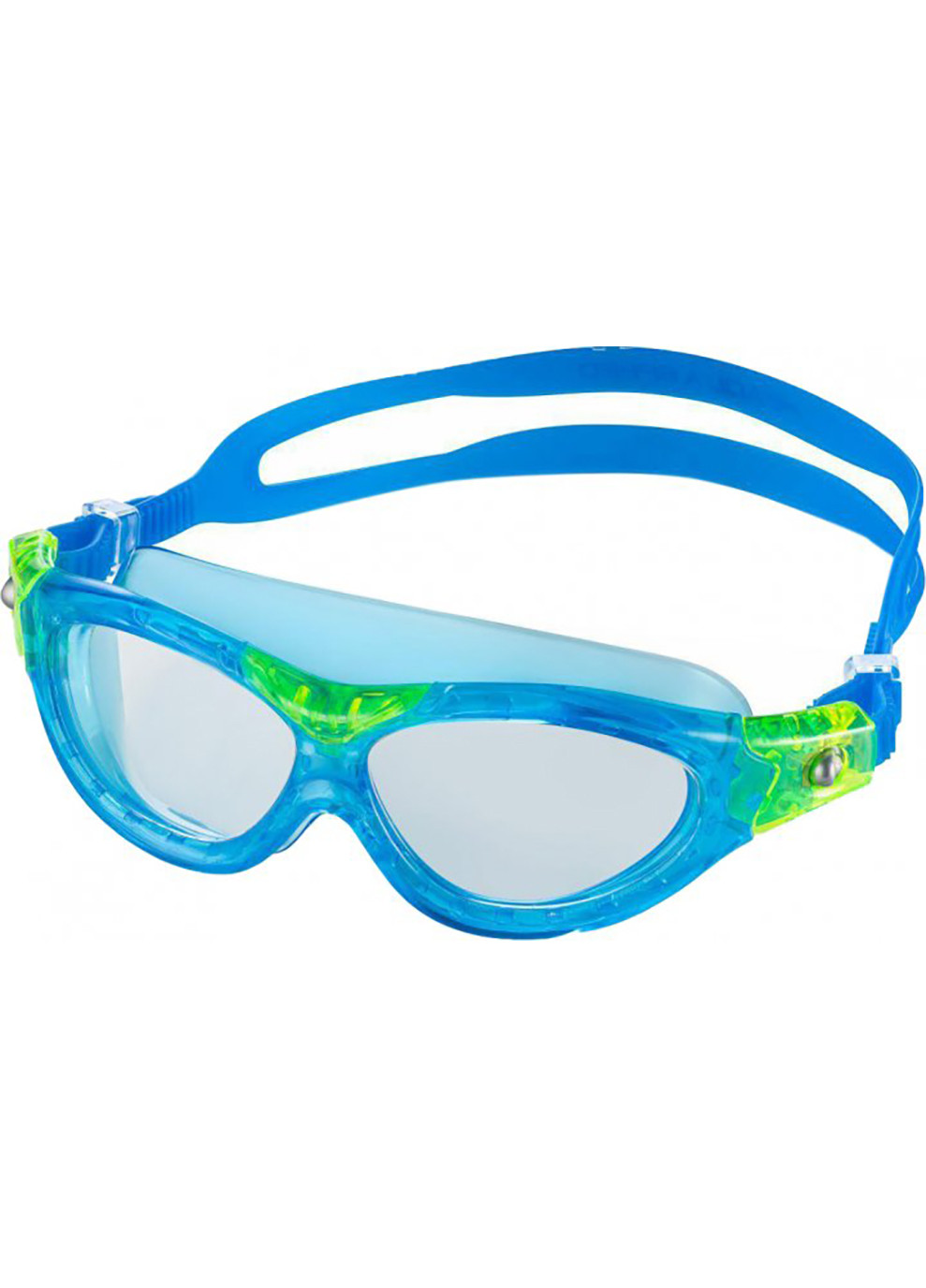 Очки для плавания MARIN KID 9020 голубые, зеленые OSFM 215-02 Aqua Speed (259215249)