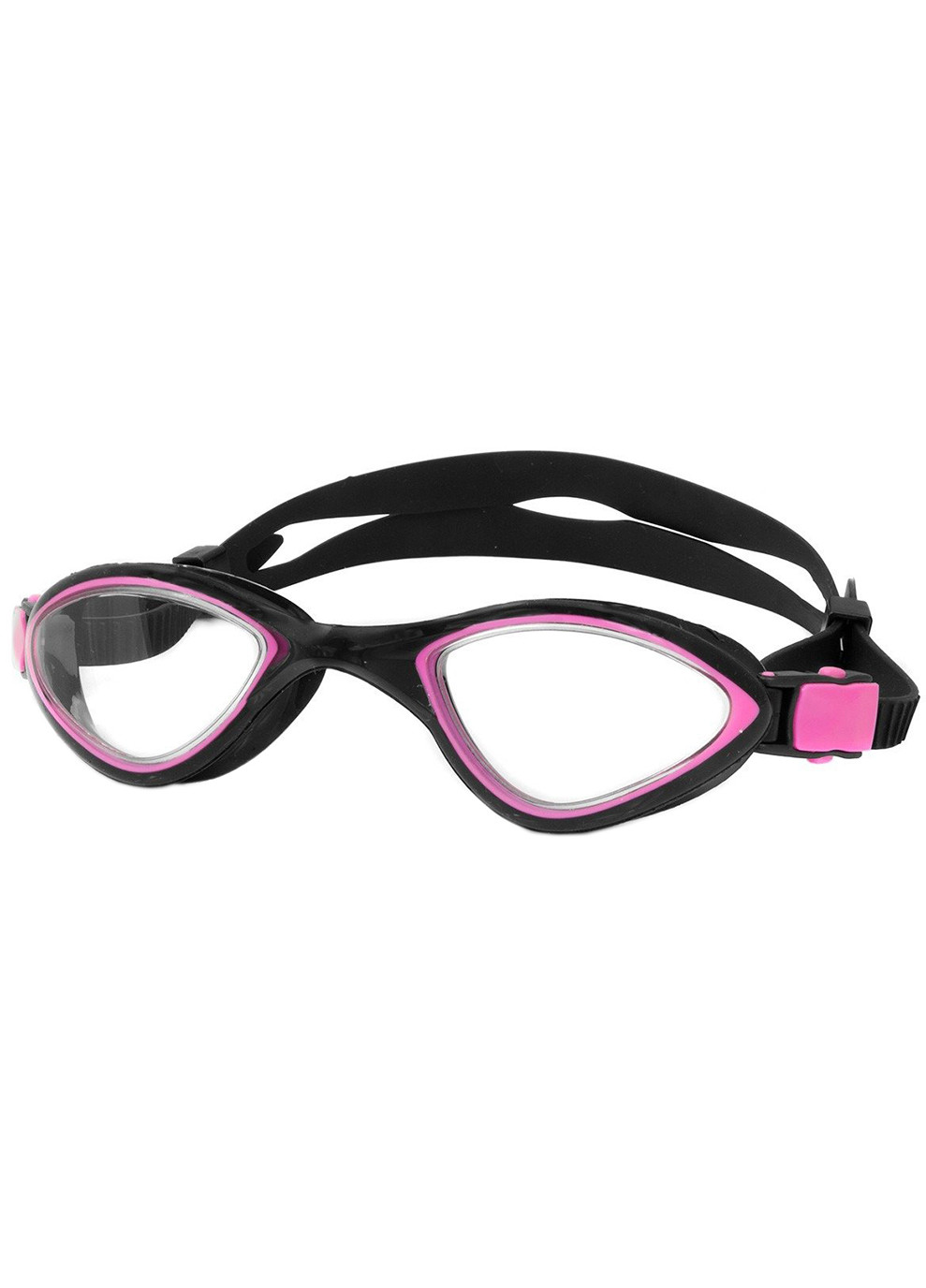 Очки для плавания Aquaspeed FLEX 6661 Черно-розовые Aqua Speed (259215297)